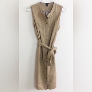 Jcrew khaki dress